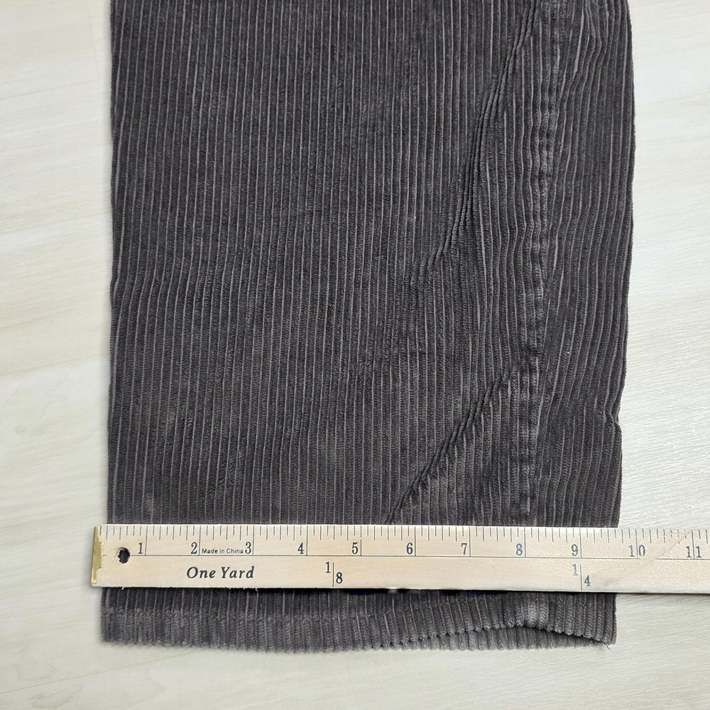 Vintage Levi's SilverTab‎ Baggy Brown Corduroy Wide Leg Pants Mens 34x32 90s - Picture 7 of 9